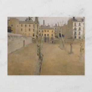 Carte Postale Ramon Casas - Cour de la vieille prison de Barcelo