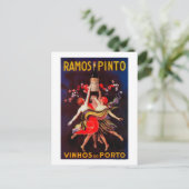 Carte Postale Ramos Pinto Poster Vintage Europe (Debout devant)