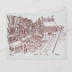 Carte Postale Ramparts, Mont Saint-Michel   Normandie, France