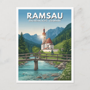 Carte Postale Ramsau bei Berchtesgaden Allemagne