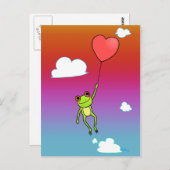 Carte Postale Rana Volando (Devant / Derrière)