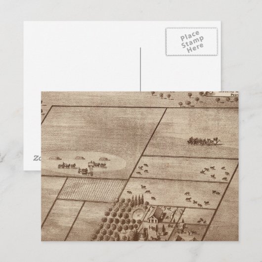 Carte Postale ranch Bertch (Devant / Derrière)