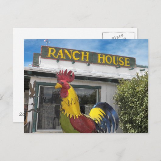 Carte Postale Ranch House (Devant / Derrière)