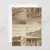 Carte Postale Ranches et bureaux du comté de Tulare (Devant / Derrière)