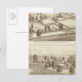 Carte Postale Ranches, Visalia, Cal (Devant / Derrière)