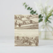 Carte Postale Ranches, Visalia, Cal (Debout devant)