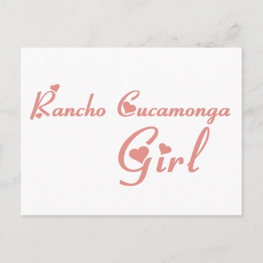 Carte Postale Rancho Cucamonga tee - shirts (Devant)