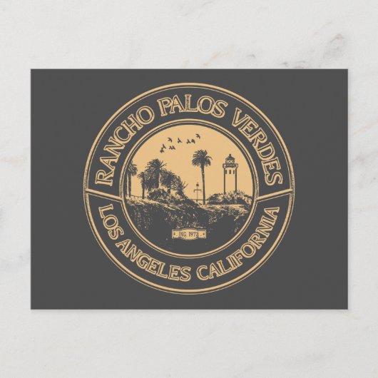 CARTE POSTALE RANCHO PALOS VERDES - PHARE POINT VICENTE (Devant)