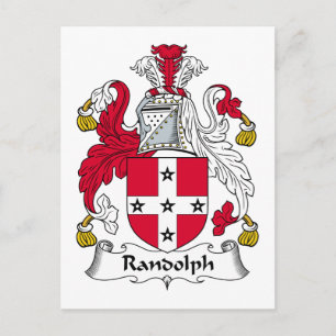 Carte Postale Randolph Family Crest