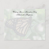 Carte postale Random Act of Kindness - Papillon Qu (Dos)