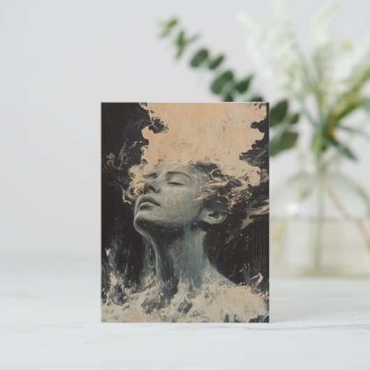 Carte Postale Random Art Mon Chat Fabriqué (Debout devant)