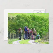 CARTE POSTALE RANDONNÉE (Devant / Derrière)