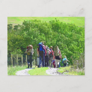 CARTE POSTALE RANDONNÉE