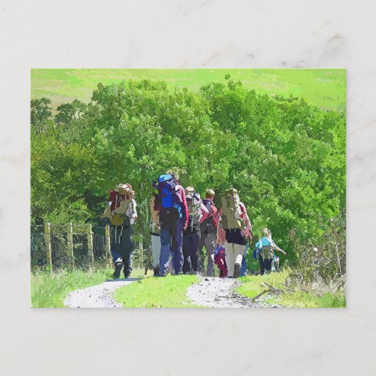 CARTE POSTALE RANDONNÉE (Devant)