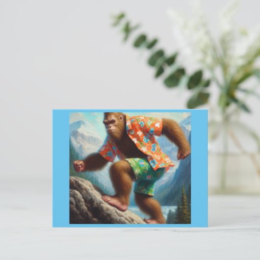 Carte Postale Randonnée (Debout devant)