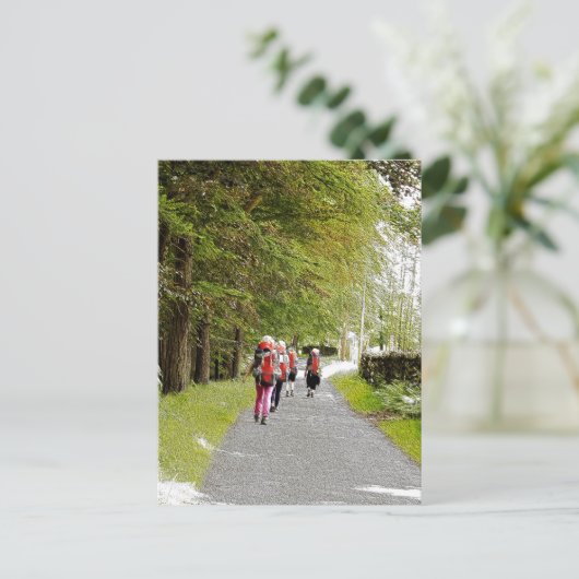 CARTE POSTALE RANDONNÉE (Debout devant)