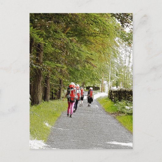 CARTE POSTALE RANDONNÉE (Devant)