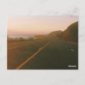 Carte Postale Randonnée à Malibu (Dos)