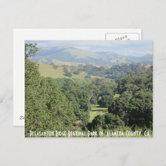 Carte Postale Randonnée à Pleasanton, CA 5 (Devant / Derrière)