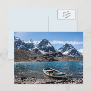 Carte Postale Randonnée dans les Andes - Ascension du pic de gla