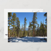 Carte Postale Randonnée de Mitchell Peak à Sequoia (Devant / Derrière)