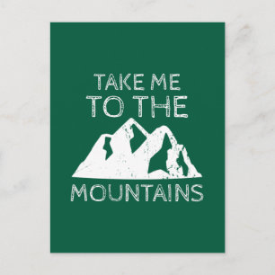 Carte Postale Randonnée - Emmène-moi dans les montagnes