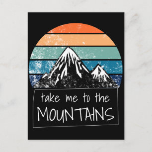 Carte Postale Randonnée - Emmène-moi dans les montagnes