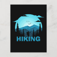 Carte Postale randonnée In Wilderness Custom Name
