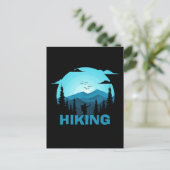 Carte Postale randonnée In Wilderness Custom Name (Debout devant)