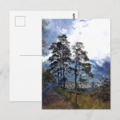 CARTE POSTALE RANDONNÉE MONTAGNE (Devant / Derrière)