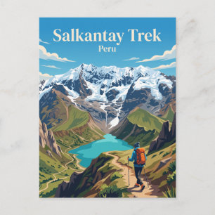 Carte Postale Randonnée Salkantay Pérou