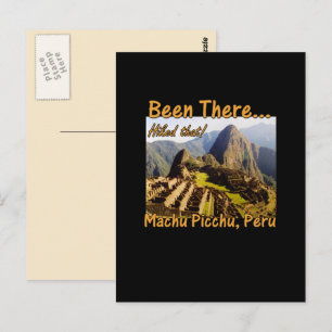 Carte Postale Randonnée sur le sentier Inca de Machu Picchu au P