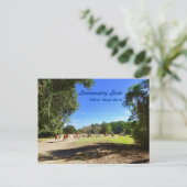 Carte Postale Randonnées à cheval dans les basses terres Hilton  (Debout devant)