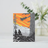 Carte Postale Randonneurs dans le parc d'État de Jedediah Smith (Debout devant)