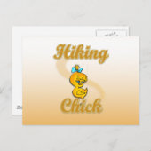 Carte Postale Randonneuse Poulet is not a good translation. A mo (Devant / Derrière)