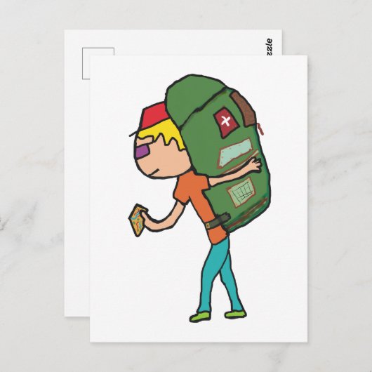 Carte Postale Rangement (Devant / Derrière)