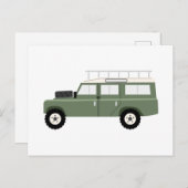 Carte Postale Rangement de plage (Devant / Derrière)