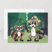 Carte Postale Ranger Rick | Ranger Rick & Ricky (Devant / Derrière)