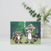 Carte Postale Ranger Rick | Ranger Rick & Ricky (Debout devant)