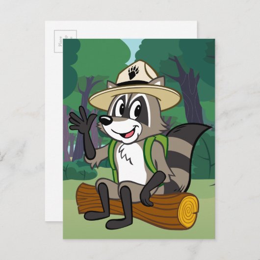 Carte Postale Ranger Rick | Ranger Rick Sitting (Devant / Derrière)