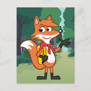 Carte Postale Ranger Rick   Scarlett Fox qui agite