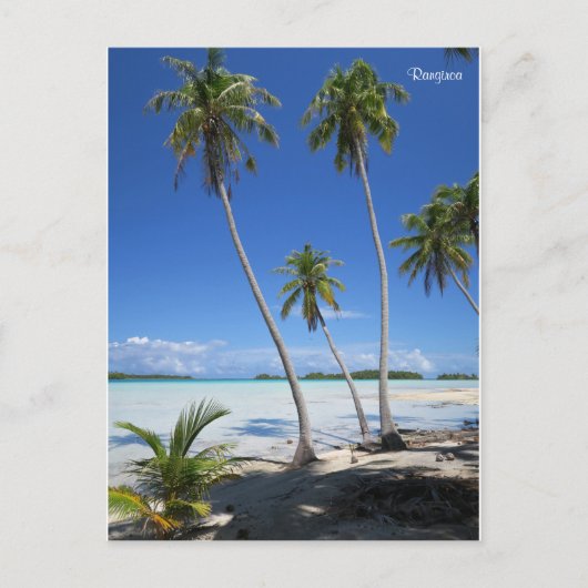 Carte Postale Rangiroa (Devant)