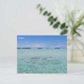 Carte Postale Rangiroa Blue Lagoon (Debout devant)