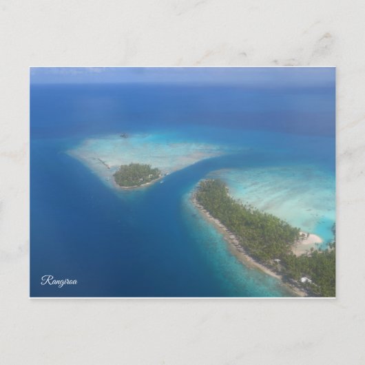 Carte Postale Rangiroa Polynésie française (Devant)