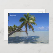 Carte Postale Rangiroa Polynésie française (Devant / Derrière)