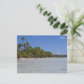Carte Postale Rangiroa Polynésie française (Debout devant)