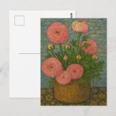 Carte postale Ranunculus (Devant / Derrière)