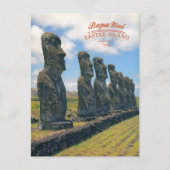 Carte Postale Rapa Nui (île de Pâques) (Devant)