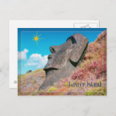 Carte Postale Rapa Nui, île de Pâques (Devant / Derrière)
