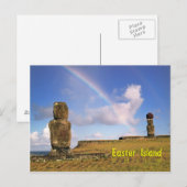 Carte Postale Rapa Nui, île de Pâques (Devant / Derrière)